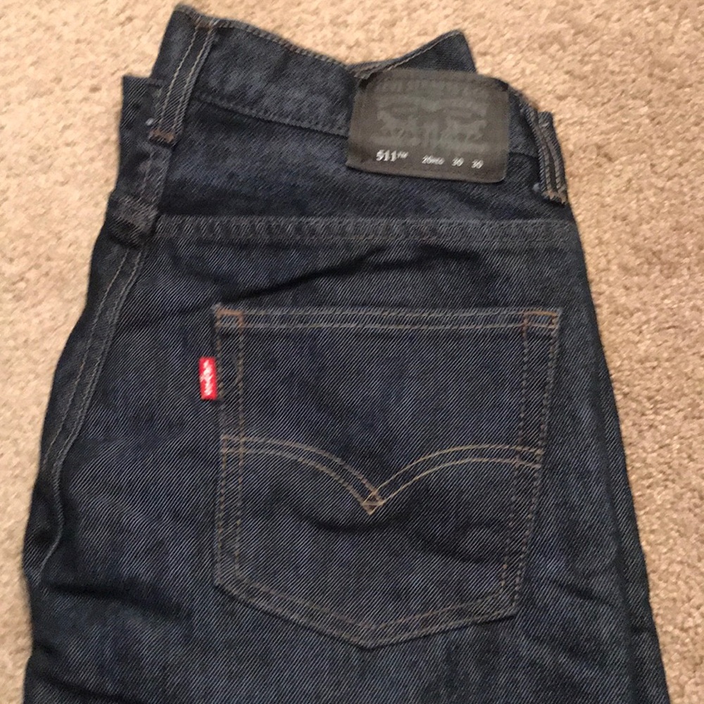 511 slim fit straight leg jeans boys size 20